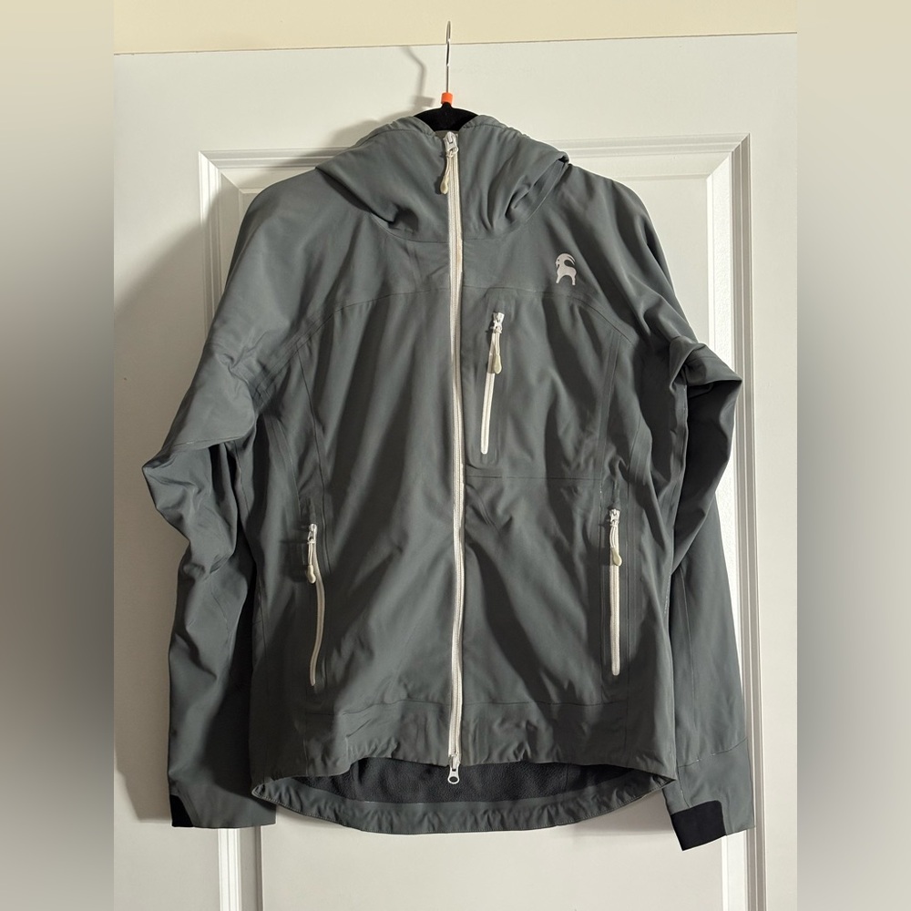 Men's Gray Windbreaker Jacket